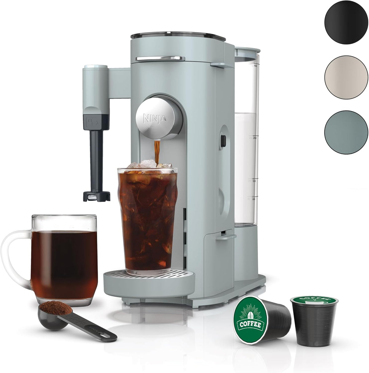 Ninja Single-Serve Pods & Grounds Coffee Maker — Standard & XL