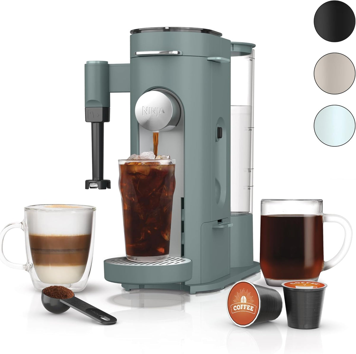 Ninja Single-Serve Pods & Grounds Coffee Maker — Standard & XL