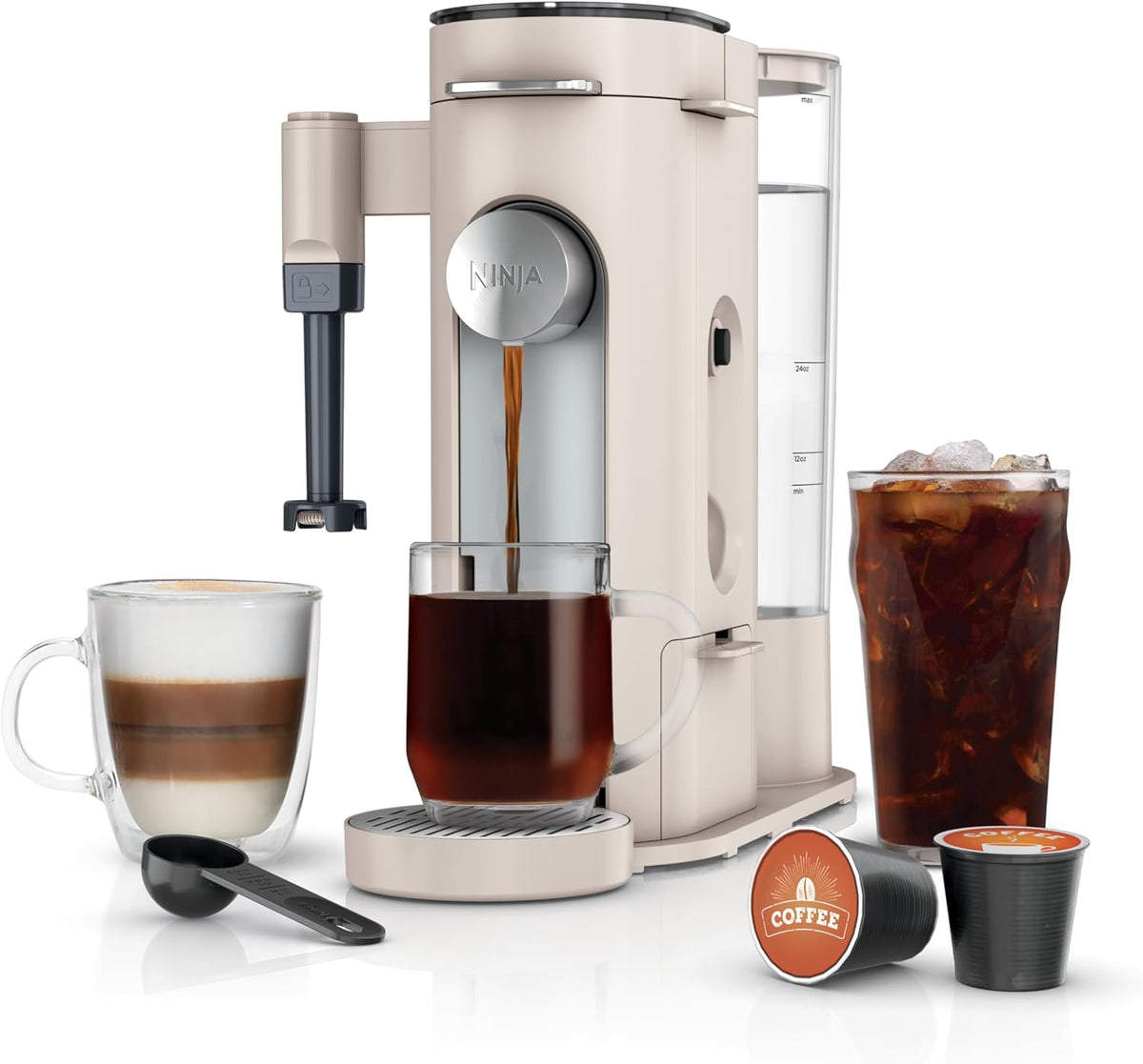 Ninja Single-Serve Pods & Grounds Coffee Maker — Standard & XL