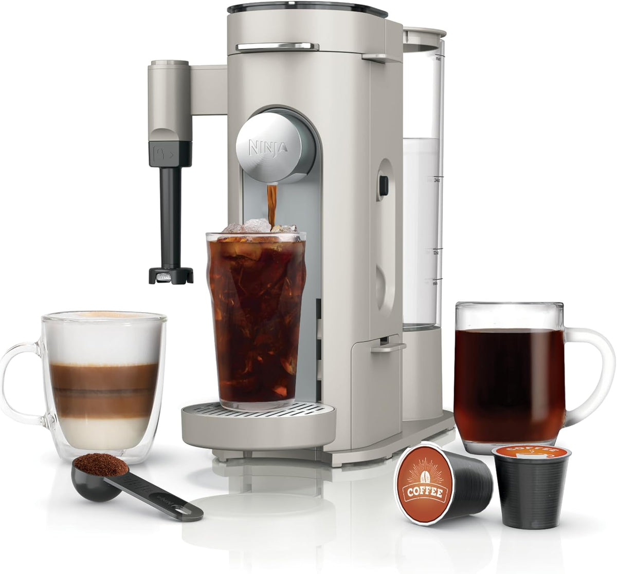Ninja Single-Serve Pods & Grounds Coffee Maker — Standard & XL