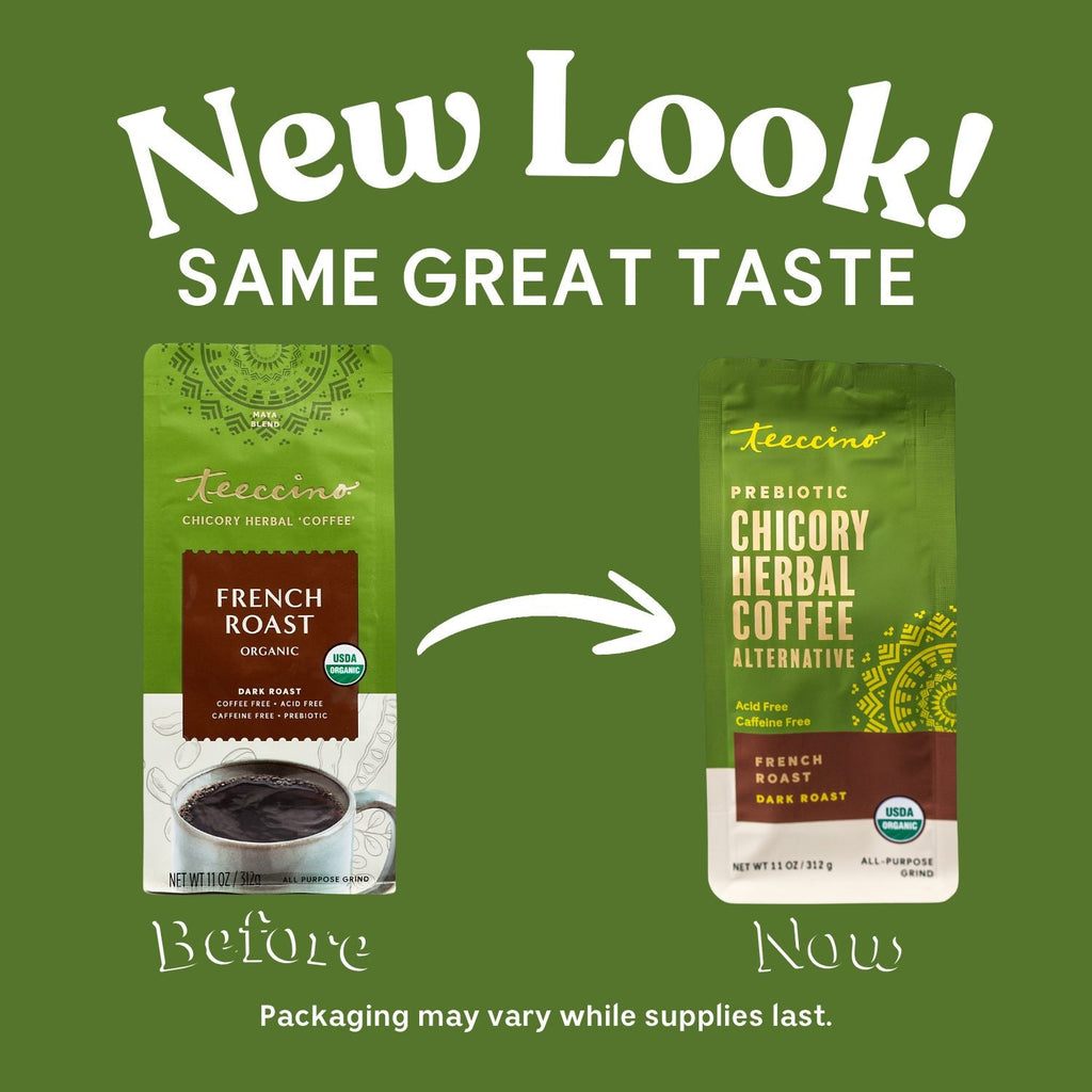 French Roast Chicory Herbal Coffee