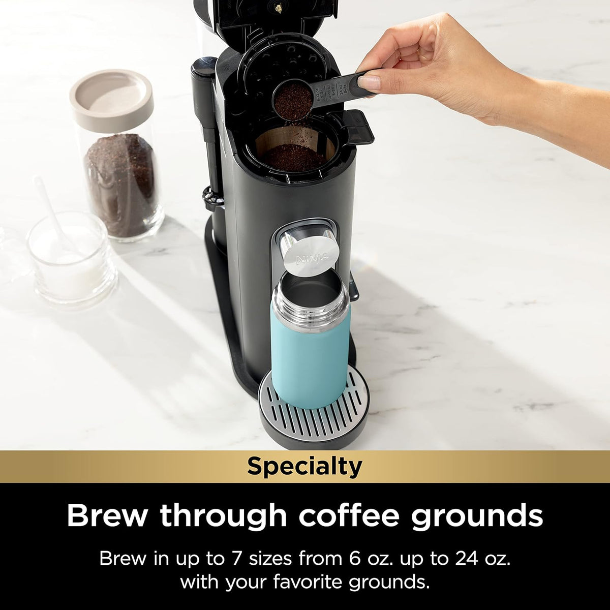 Ninja Single-Serve Pods & Grounds Coffee Maker — Standard & XL