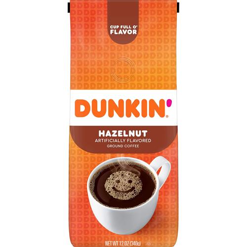 Dunkin’ Hazelnut — Ground Coffee, 12 oz