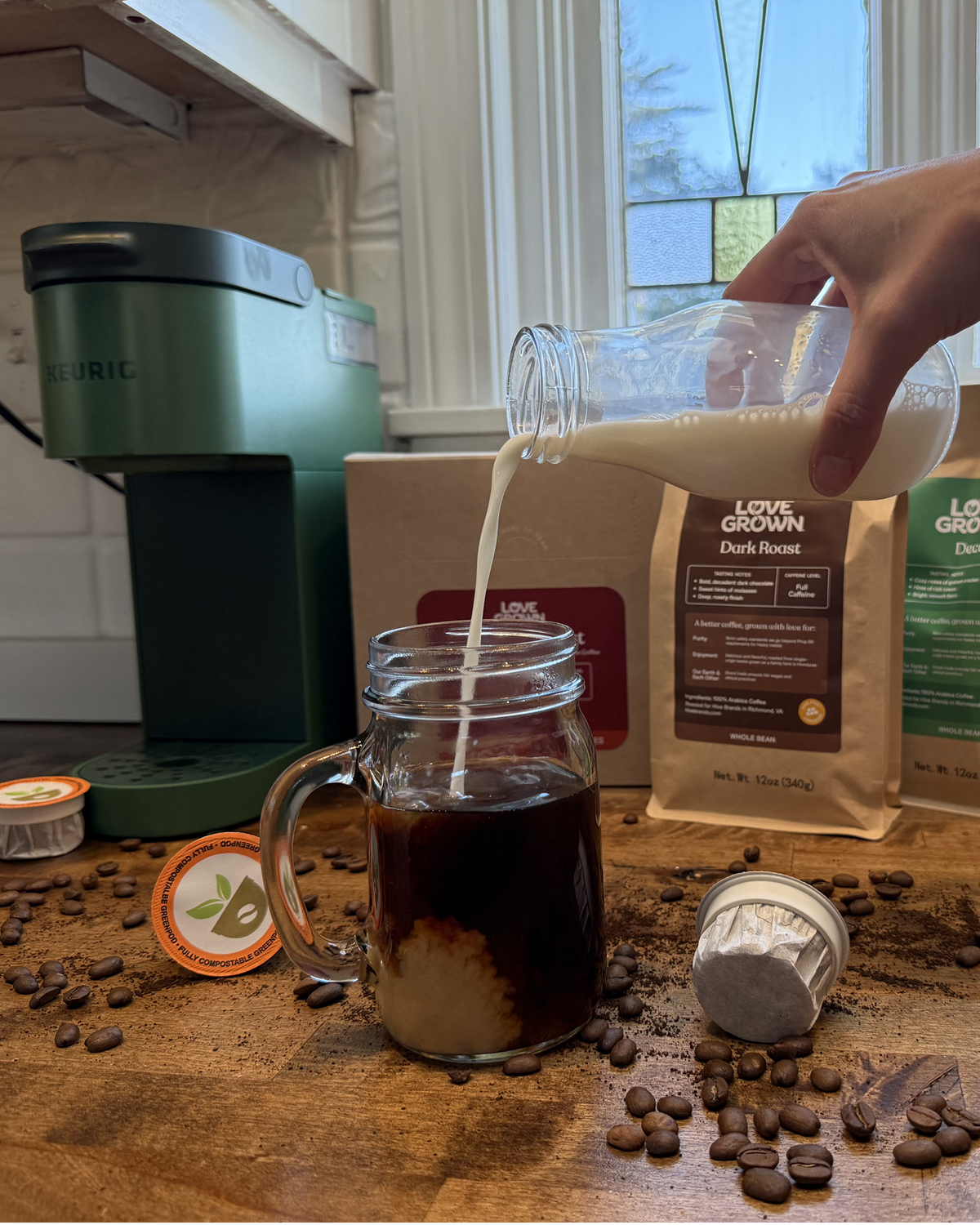 Compostable Coffee Pods — 15 or 50 Count