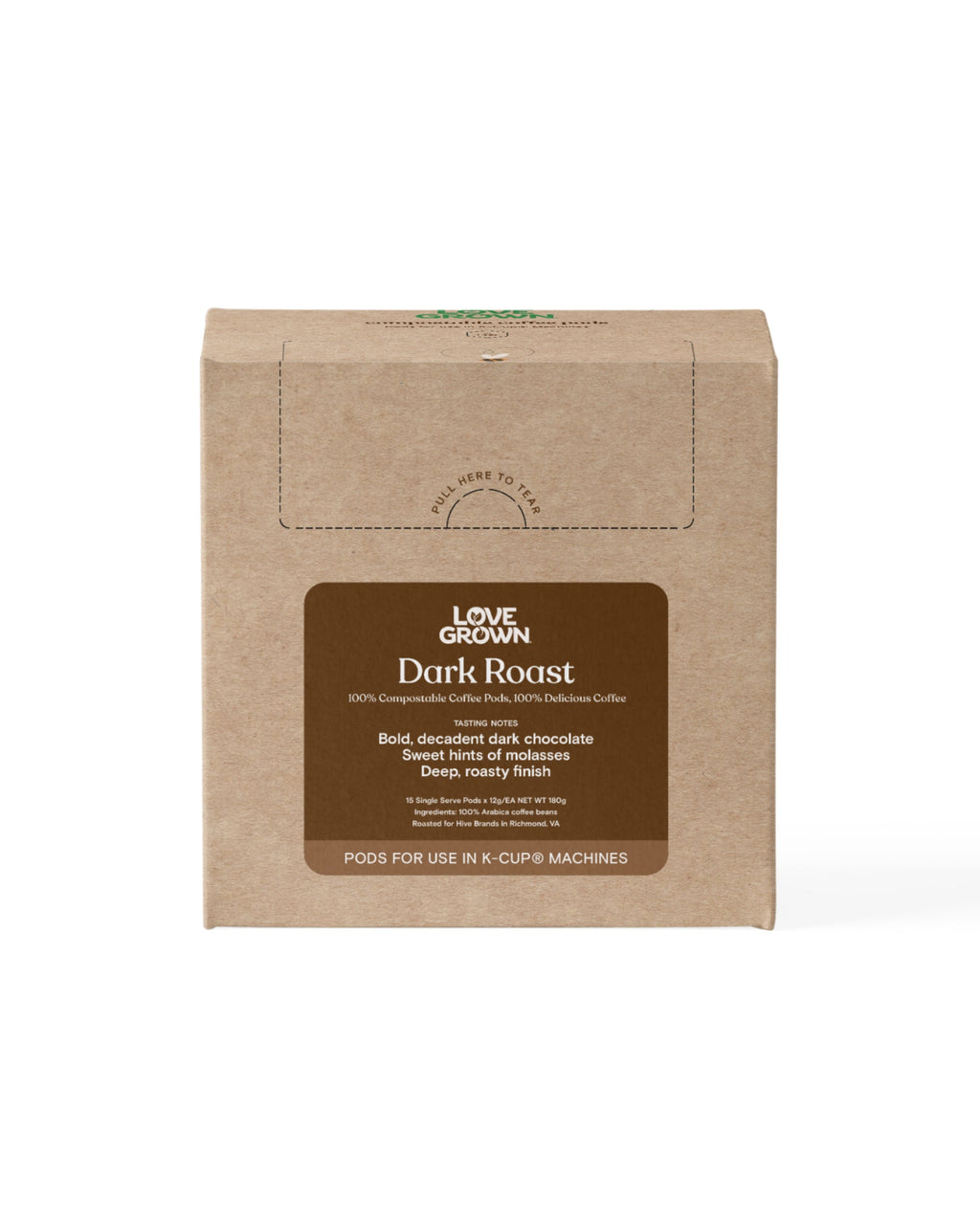 Compostable Coffee Pods — 15 or 50 Count