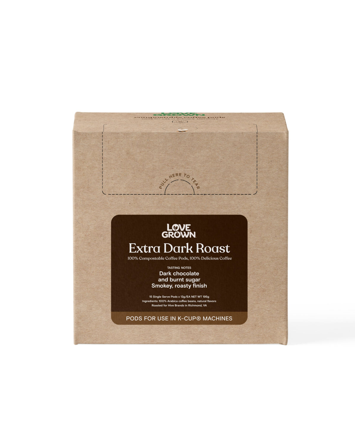 Compostable Coffee Pods — 15 or 50 Count