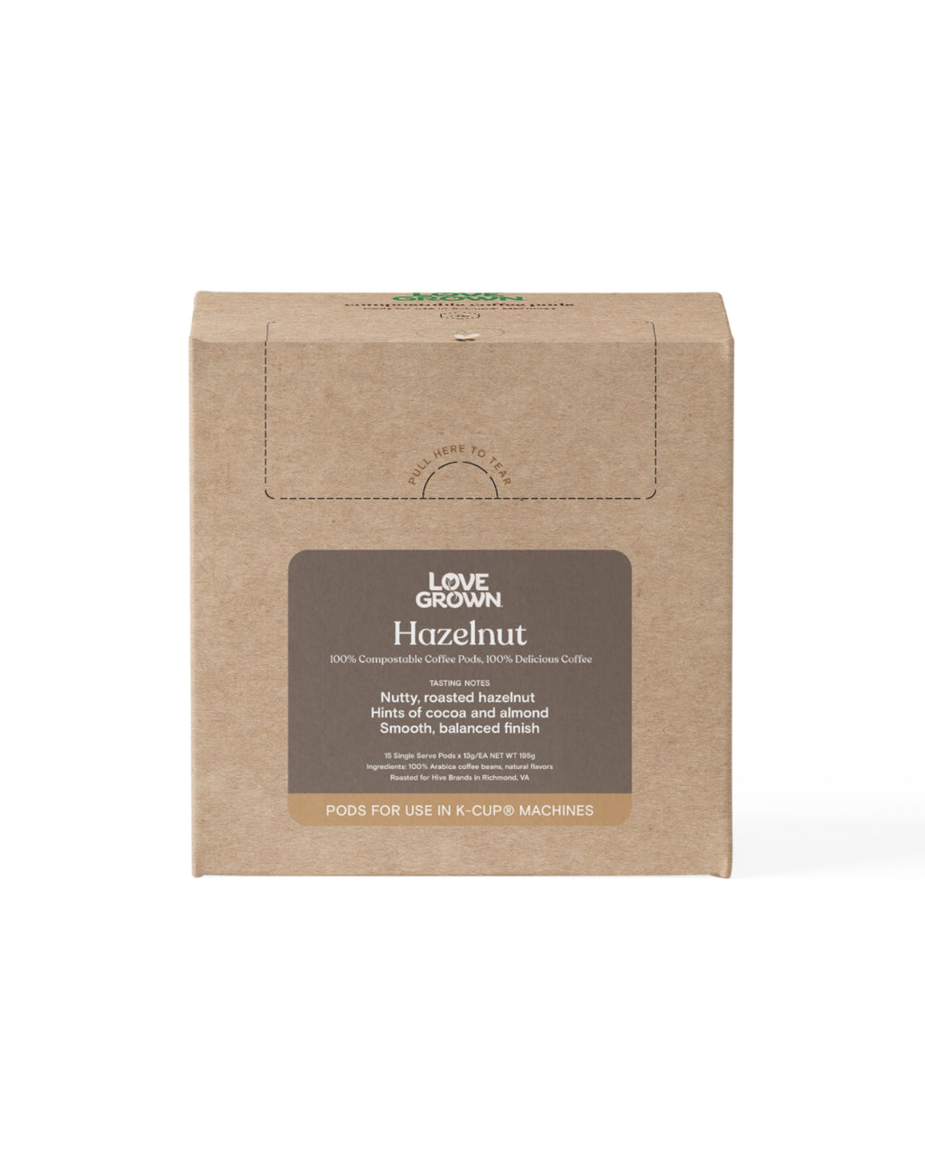 Compostable Coffee Pods — 15 or 50 Count