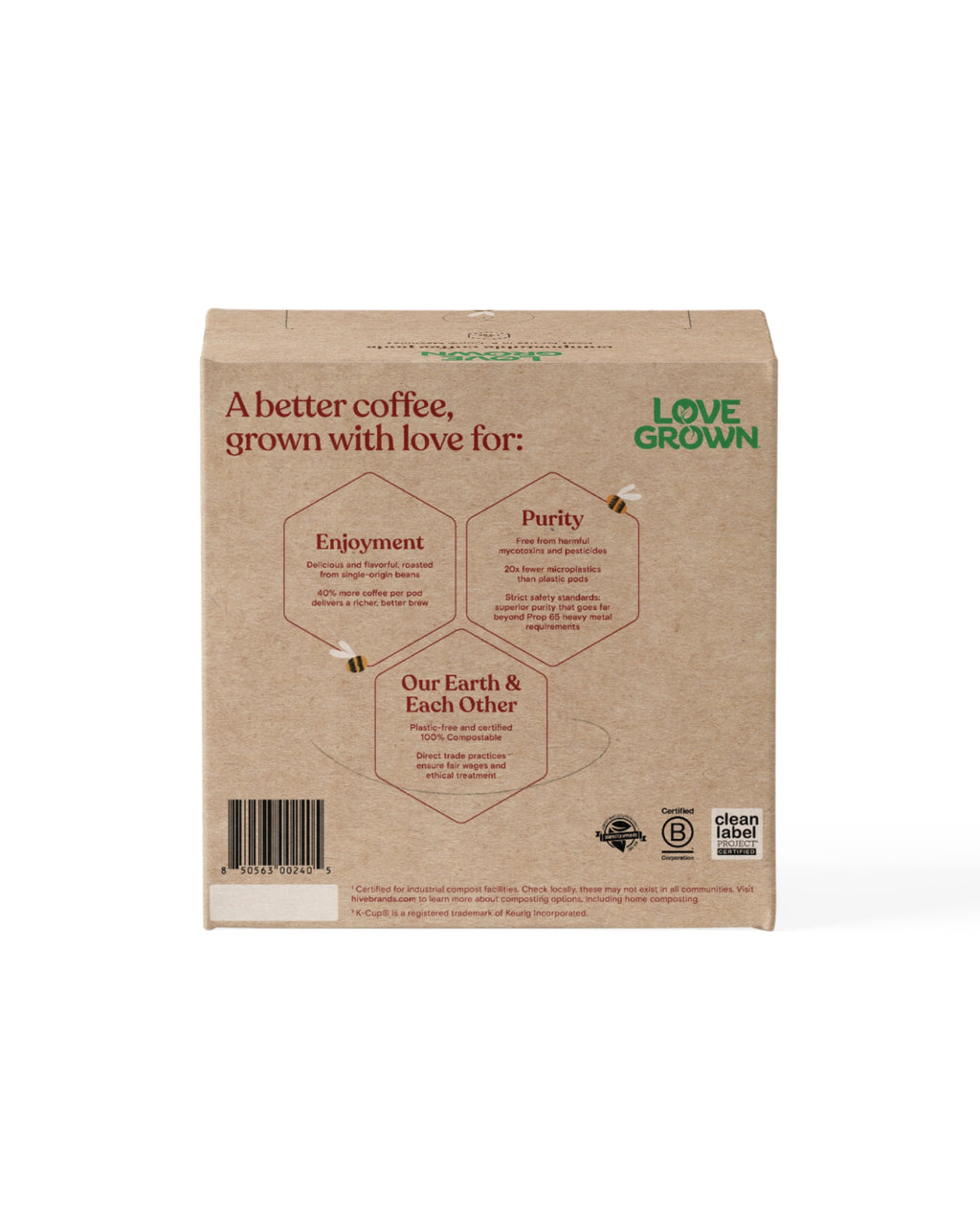 Compostable Coffee Pods — 15 or 50 Count