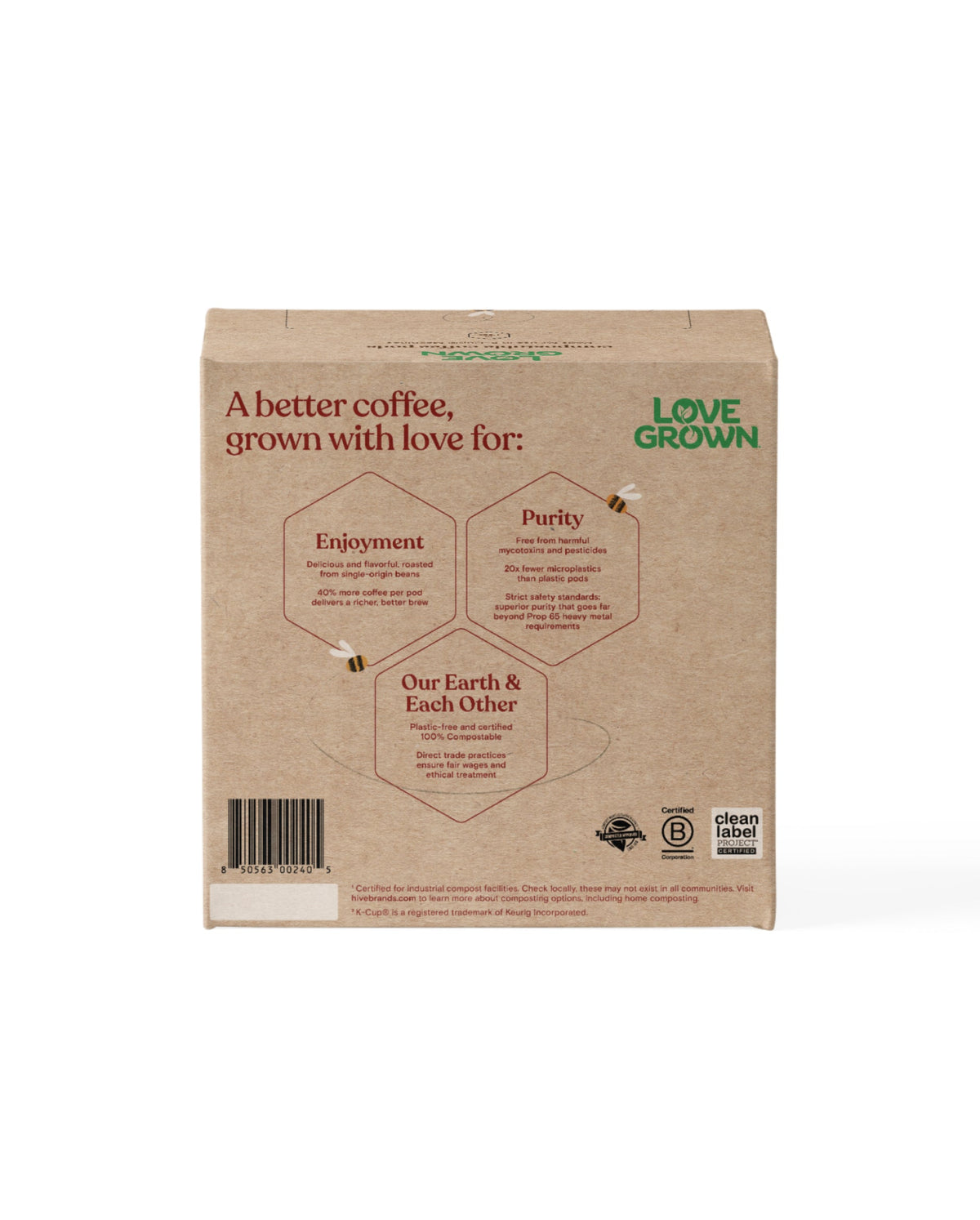Compostable Coffee Pods — 15 or 50 Count
