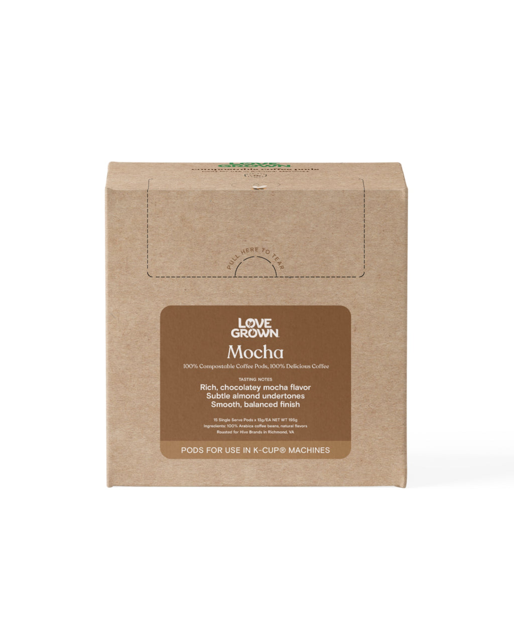 Compostable Coffee Pods — 15 or 50 Count