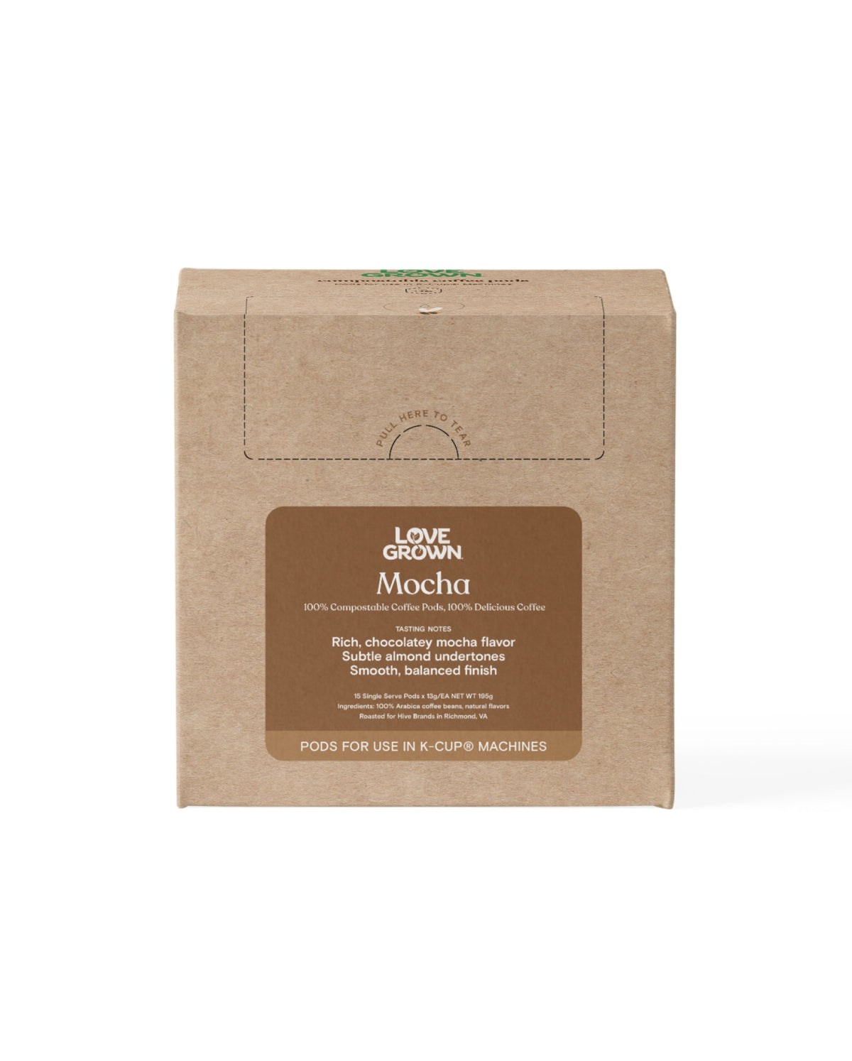 Compostable Coffee Pods — 15 or 50 Count