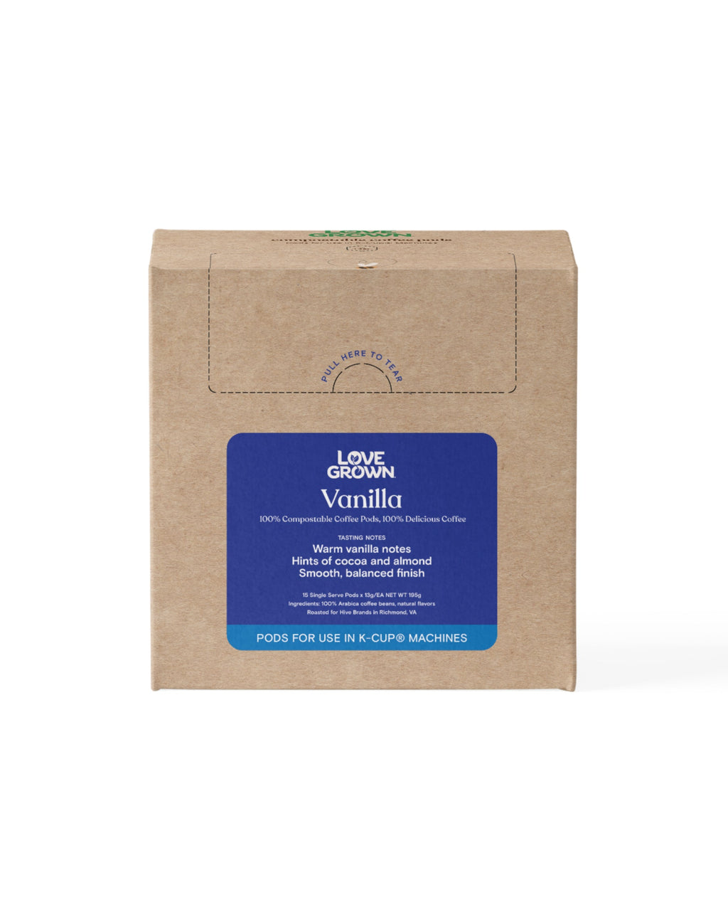 Compostable Coffee Pods — 15 or 50 Count