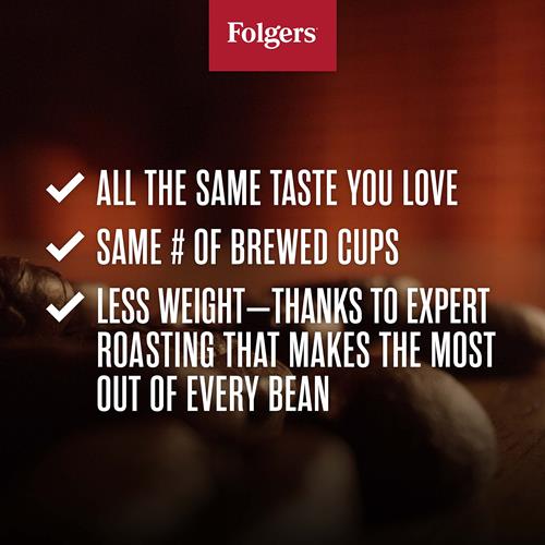 Folgers Black Silk — Dark Roast Ground Coffee, 22.6 oz