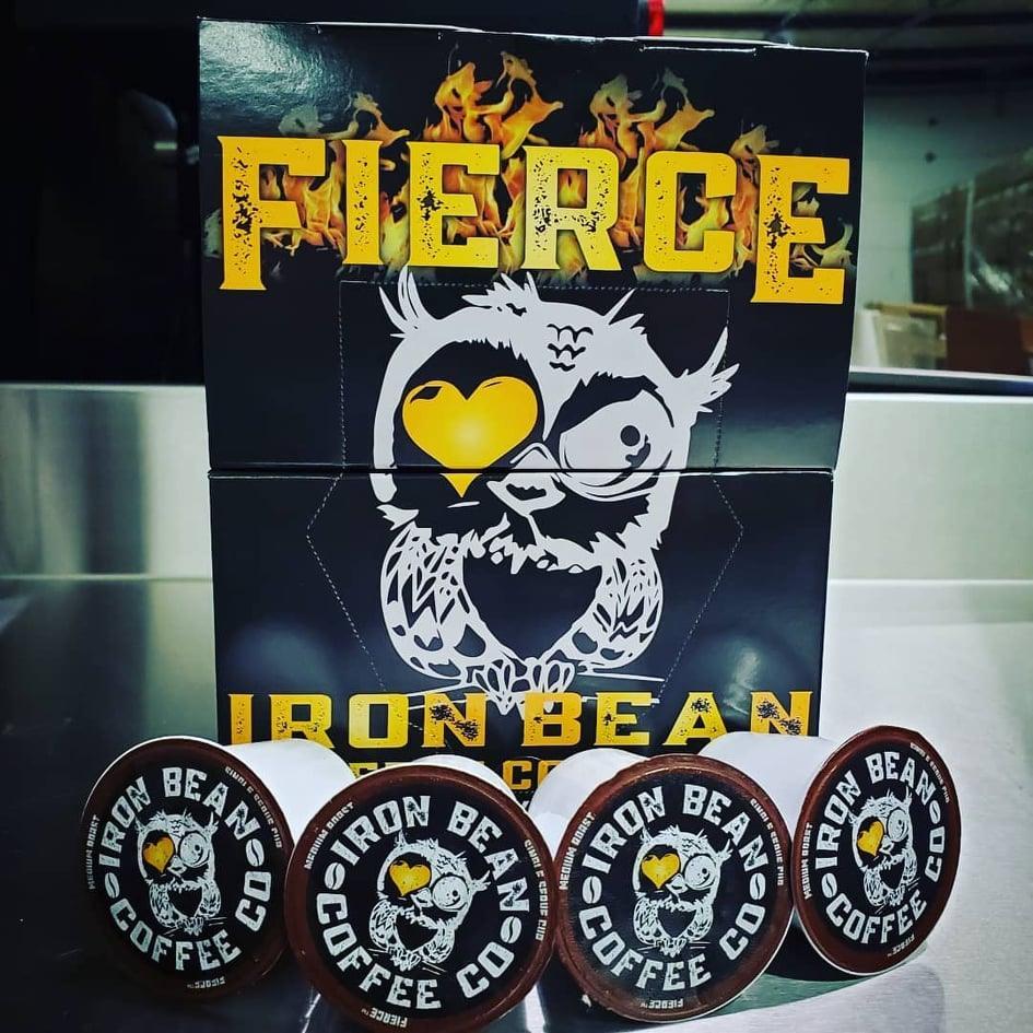 Fierce Kups — Dark Roast Coffee Pods, 12 or 72 Count